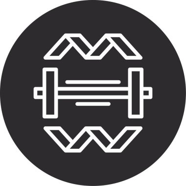 Halter simge vektör çizim