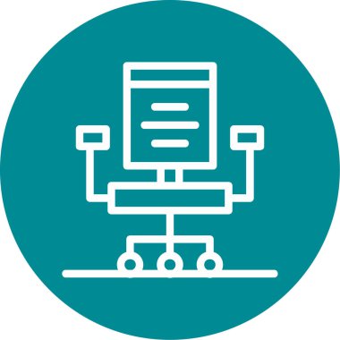 seo modern simgesinin vektör illüstrasyonu