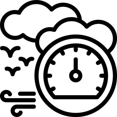 hava simgesi vektör illüstrasyonu