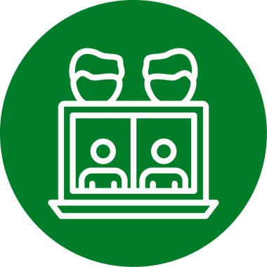 Seo simgesinin vektör illüstrasyonu