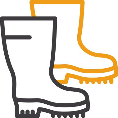 Çizme simgesi, vektör illüstrasyonu