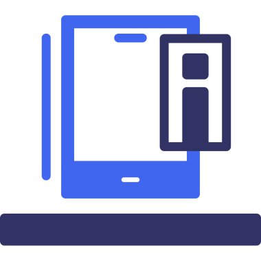 Bilgisayar. Web simgesi basit illüstrasyon