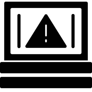 Ana hat biçiminde uyarı hatası simgesi