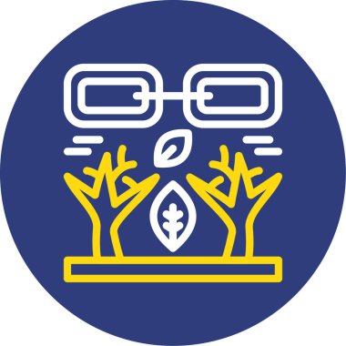 Bir ağacın vektör illüstrasyonu