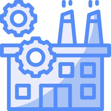 Fabrika imalat ikonu