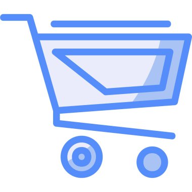 Alışveriş arabası. Basit tasarım