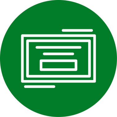 Eşsiz Vektör Satırı Simgesi