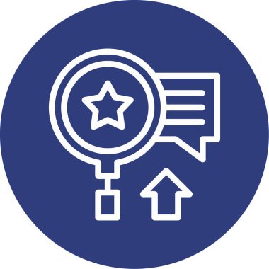 seo modern simgesinin vektör illüstrasyonu