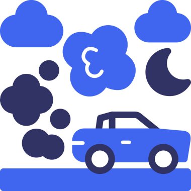 Bulut. Web simgesi basit illüstrasyon