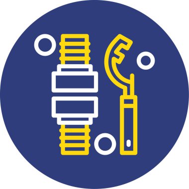 Seo simgesinin vektör illüstrasyonu