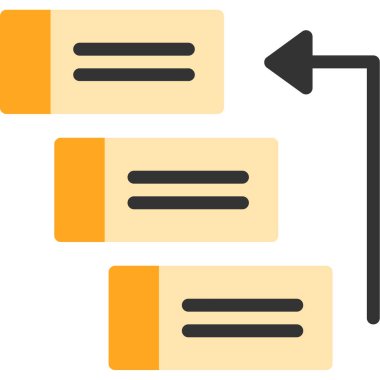 doküman veri dosya simgesi doldurulmuş özet biçimi