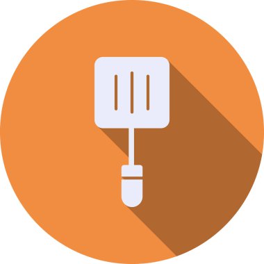 Barbekü. Web simgesi basit illüstrasyon