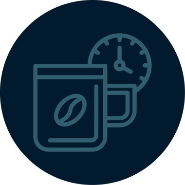 Soyut arkaplanda izole edilmiş simge iç