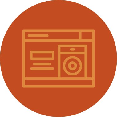 vektör cd simgesi illüstrasyonu