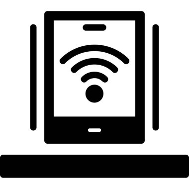 wifi vektör düz simge