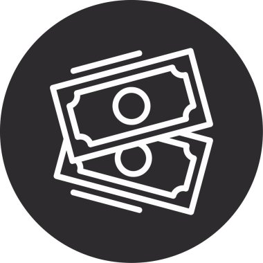 Para için. Web simgesi basit tasarım