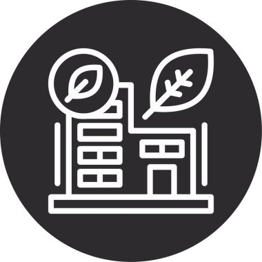 Bir bitkinin vektör illüstrasyonu