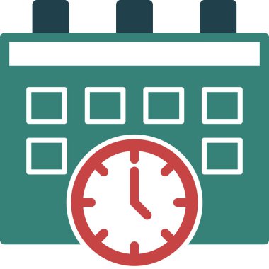 Alarm saat vektör çizimi