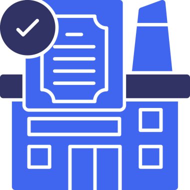 Belge. Web simgesi basit illüstrasyon