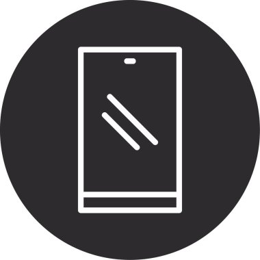 Telefon simgesi vektör illüstrasyonu