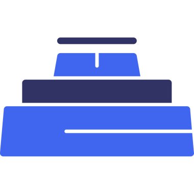 Yazıcı. Web simgesi basit illüstrasyon