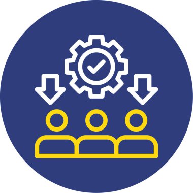 iş simgesi vektör illüstrasyonu