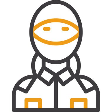 avatar erkek simgesi ana hatları biçiminde