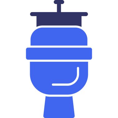 Modern b 'nin vektör illüstrasyonu eksik simgesi