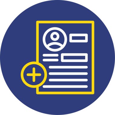 tıbbi simge vektör illüstrasyonu