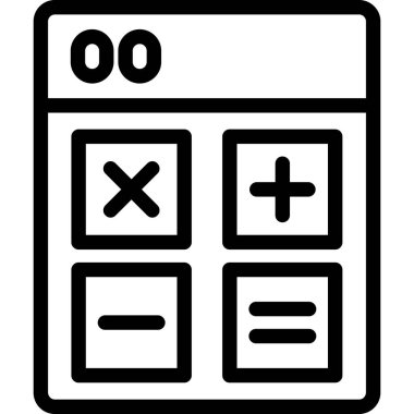 Hesap makinesi matematik simgesi