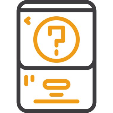 mobil simge vektör illüstrasyonu