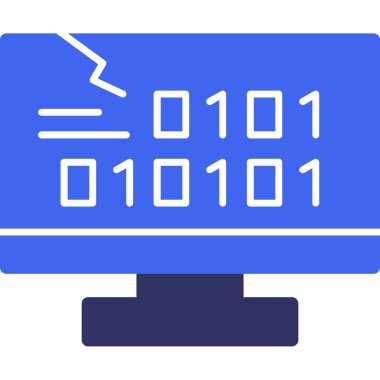 Bilgisayar. Web simgesi basit illüstrasyon