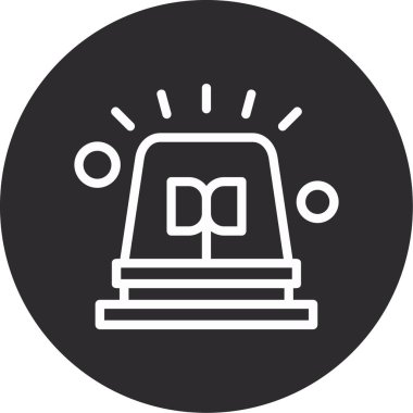 Kitap. Web simgesi basit illüstrasyon