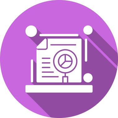 seo modern simgesinin vektör illüstrasyonu