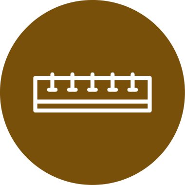 Modern b 'nin vektör illüstrasyonu eksik simgesi