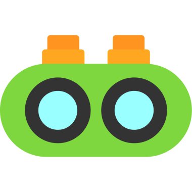 oyuncak robot simge vektör çizim