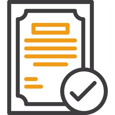 Taslak biçiminde pano kontrol listesi simgesi