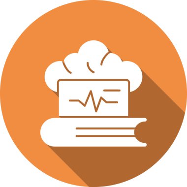 Tıbbi bir simgenin vektör illüstrasyonu