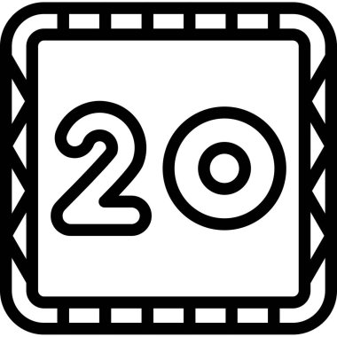 Takvim simgesi, vektör çizimi