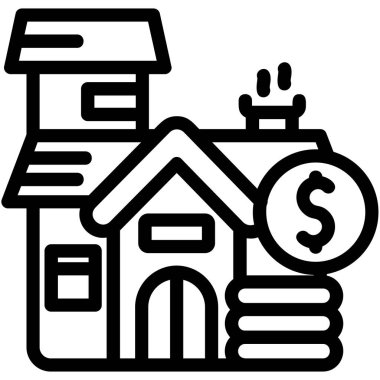 ev parası ev simgesi