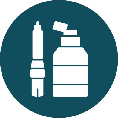 Modern oto tamir simgesinin vektör illüstrasyonu