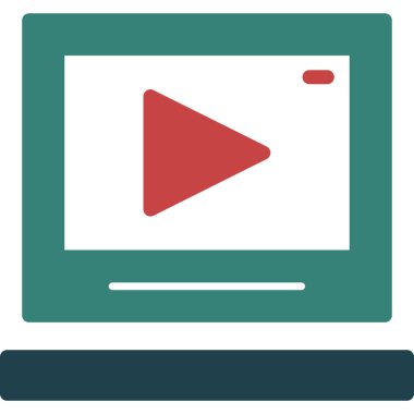 video oynatıcı vektör simgesi