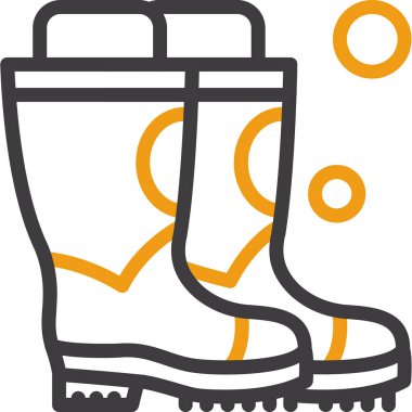 Çizme ikonu vektör illüstrasyonu