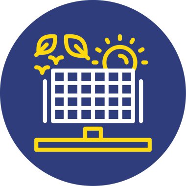 Takvim simgesi, vektör illüstrasyonu basit tasarım