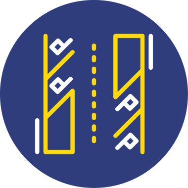 Yol işaretleri simge vektör