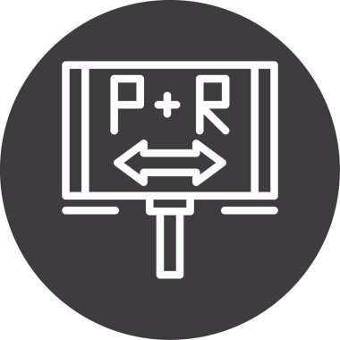 Seo simgesinin vektör illüstrasyonu