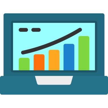 ticari grafik vektör simgesi