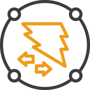 seo modern simgesinin vektör illüstrasyonu