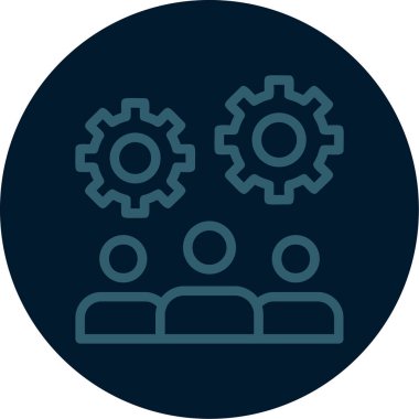 seo modern simgesinin vektör illüstrasyonu