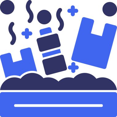 Modern simgenin vektör illüstrasyonu